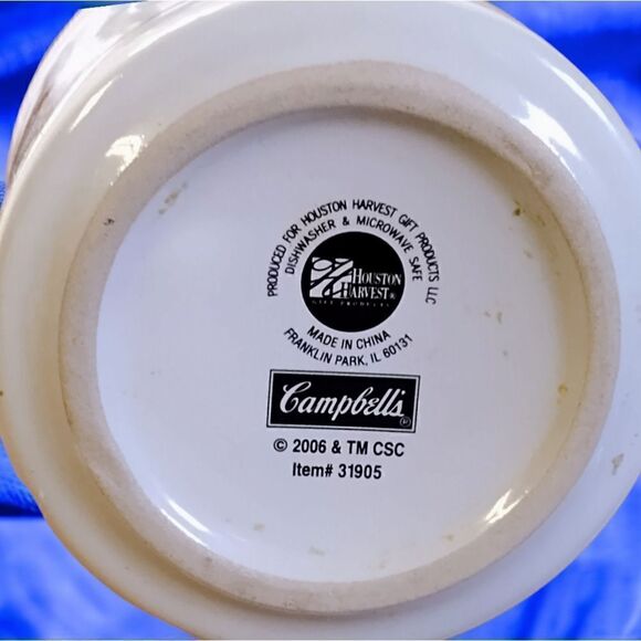 Coffee Mug with  Campbells  Soup KIDS   Cup 18 OZ 2006  VINTAGE TWO MUGS - Picture 10 of 12